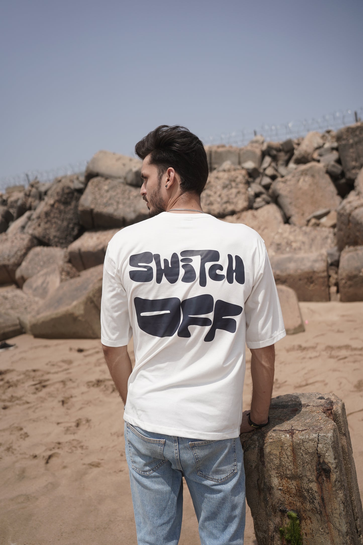 Switch-Off Over-Sized Shirt Unisex
