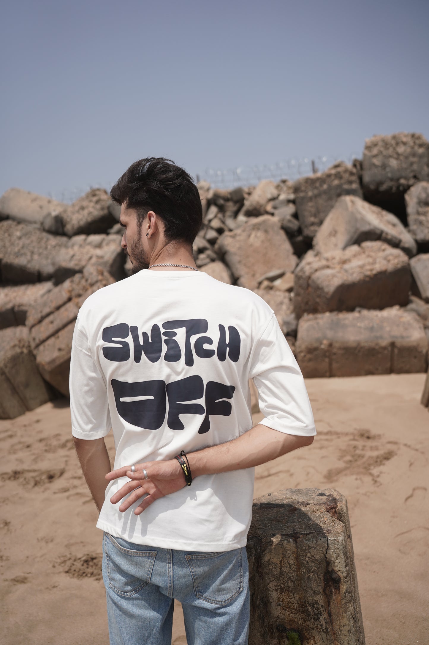 Switch-Off Over-Sized Shirt Unisex