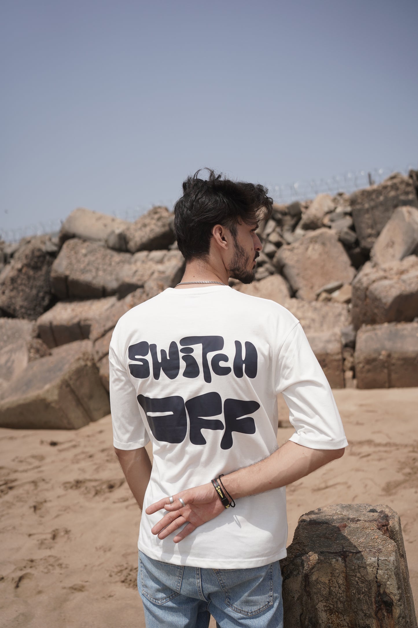 Switch-Off Over-Sized Shirt Unisex